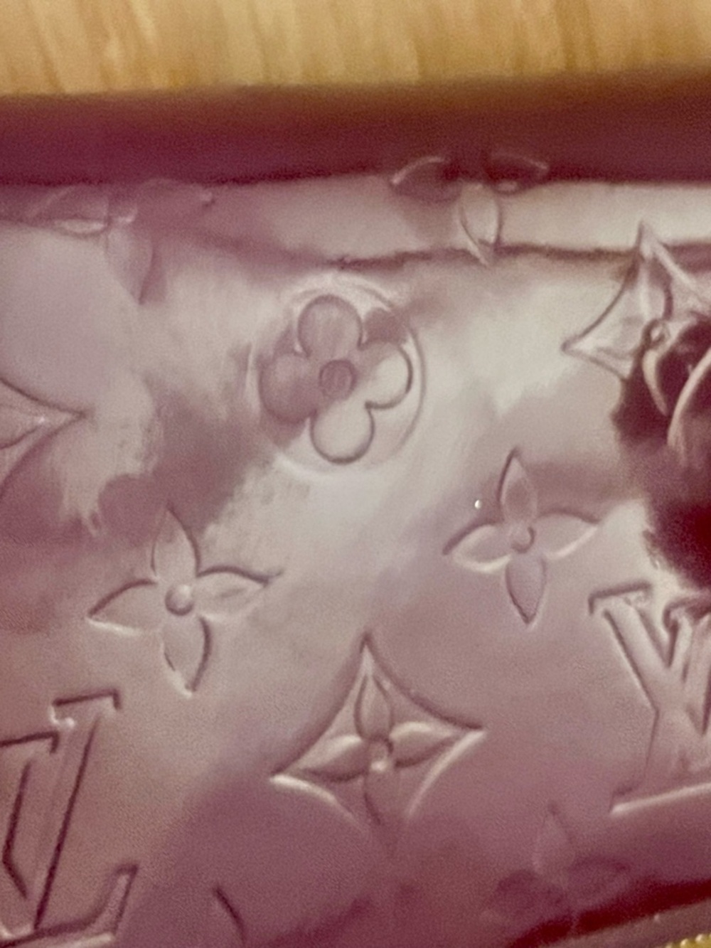 Pre-owned LV Amarante Monogram Vernis Zippy Wallet Purple Patent Leather - Picture 15 of 16